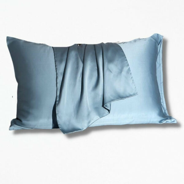 Coussin Bleu Gris SilkEuphoria