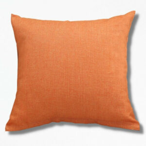 Coussin Orange pour Canapé LinenBurst