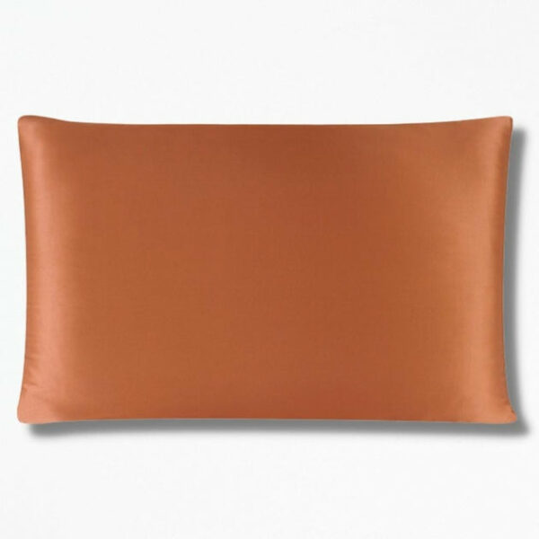 Coussin en Soie Orange SoieSoleil