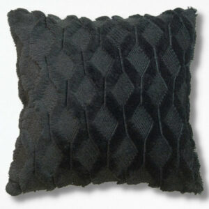 Housse de Coussin Noir 40×40 cmWoollyCushion