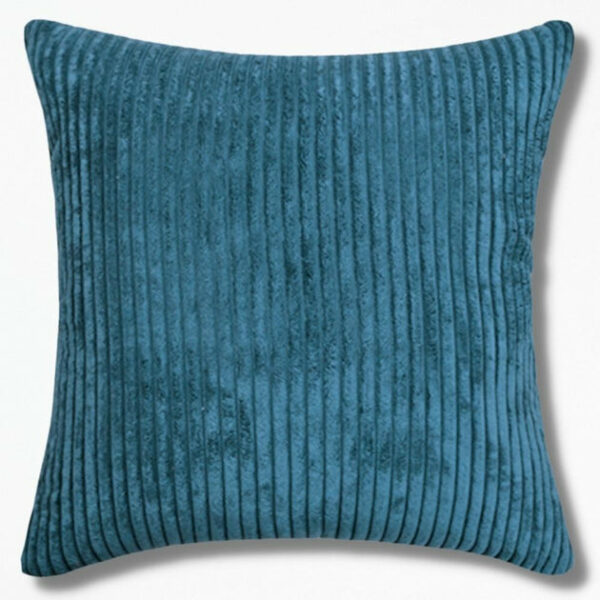 Housse de Coussin Bleu Canard VelPacifique