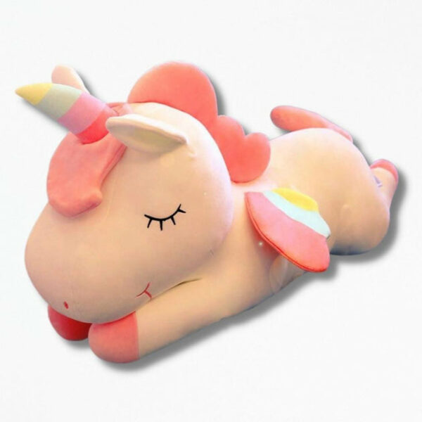 Coussin en Peluche Forme LicorneUnicornDreams